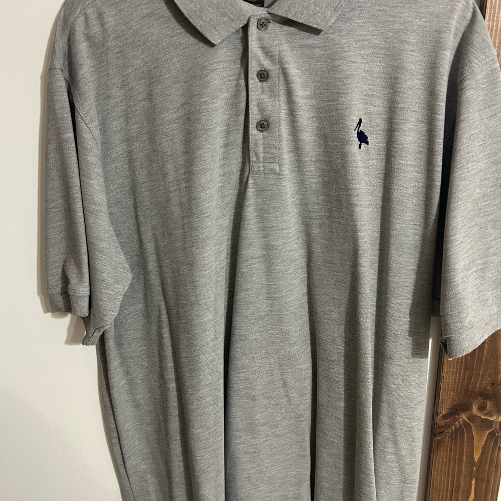 Men's Classic Gray Polo Shirt
